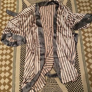 NEW IN THE BAG VS satin robe